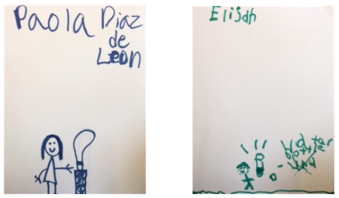 1st grade drawings from science & engineering experience 