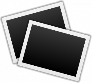 blank polaroid images