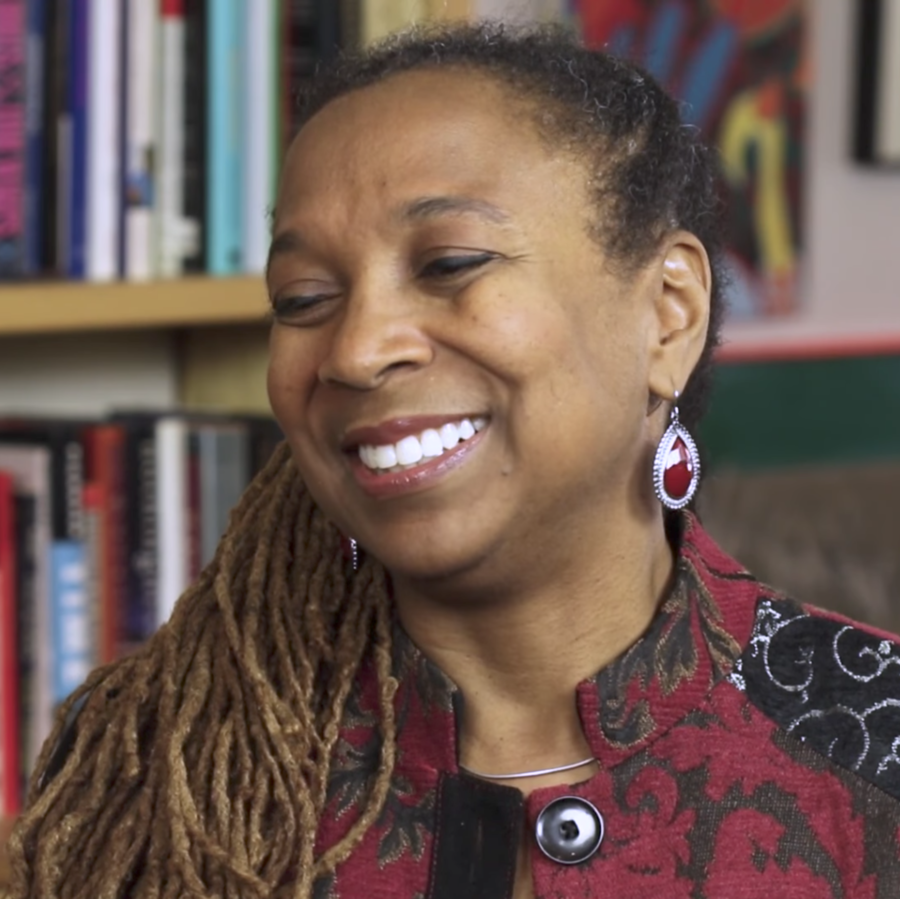 Kimberlé Crenshaw: An American lawyer, civil rights leader, critical race and gender theory scholar, and originator of the theory of intersectionality. 