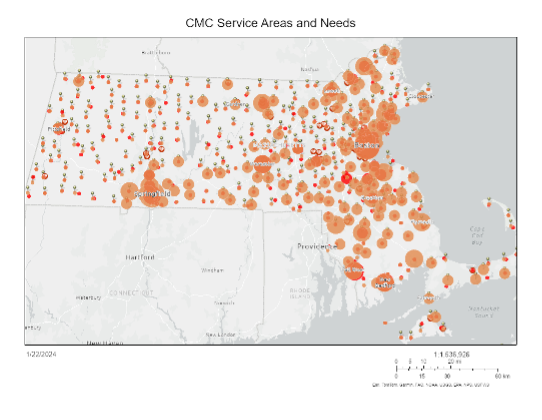 CMC Service Areas and Needs