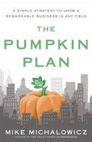 The cover of The Pumpkin Plan book 
(acquired from Amazon.com)
