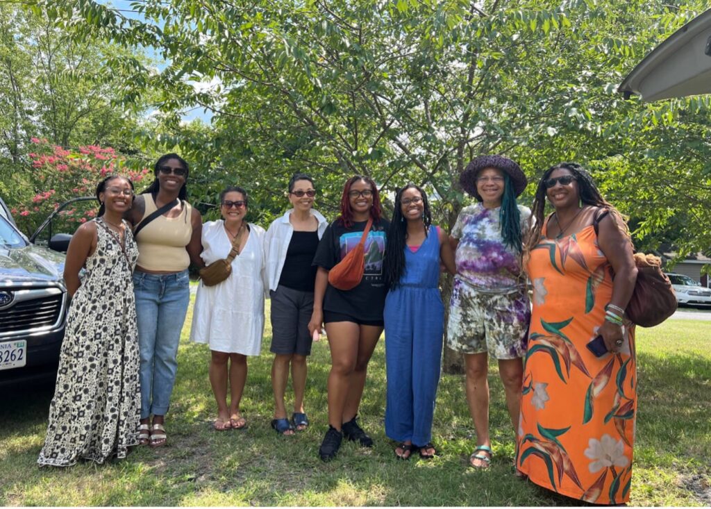 Photo from the 1st annual Liberatory Learning Circle Retreat in Wicomico County, Maryland.